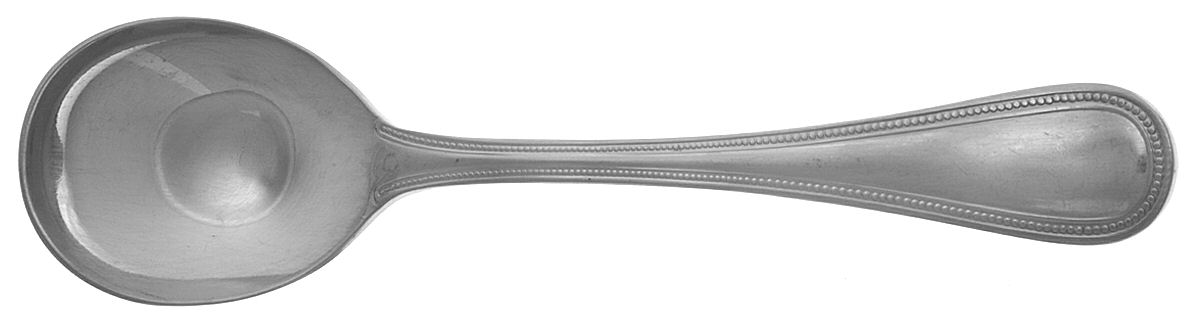 Boston Pearl Round Bowl Soup Spoon (Cream Soup) by Reed & Barton-1