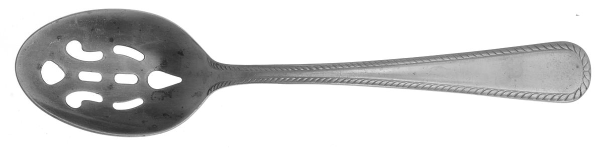 Brigadoon (Stainless) Pierced Tablespoon (Serving Spoon) by Reed & Barton-1