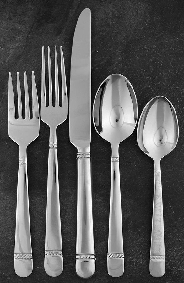 Brighton (Stainless) 5 Piece Place Setting by Reed & Barton-1