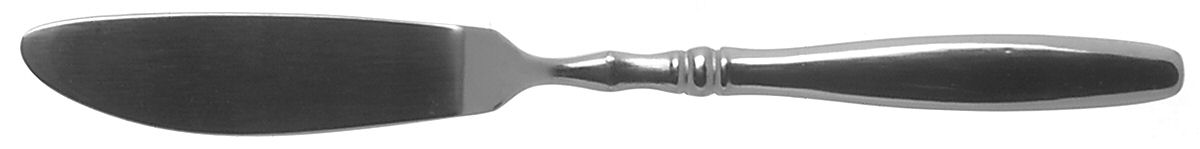 Brompton (Stainless) Flat Handle Master Butter Knife by Reed & Barton-1