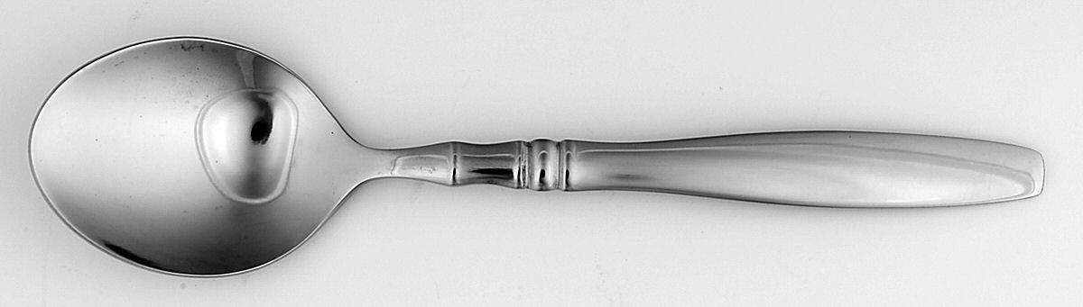 Brompton (Stainless) Sugar Spoon by Reed & Barton-1