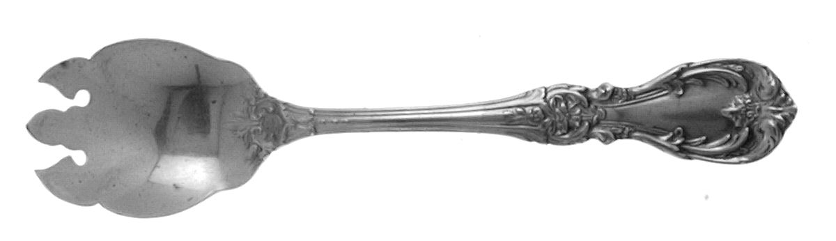 Burgundy (Sterling, 1949, No Monograms) Ice Cream Fork by Reed & Barton-1