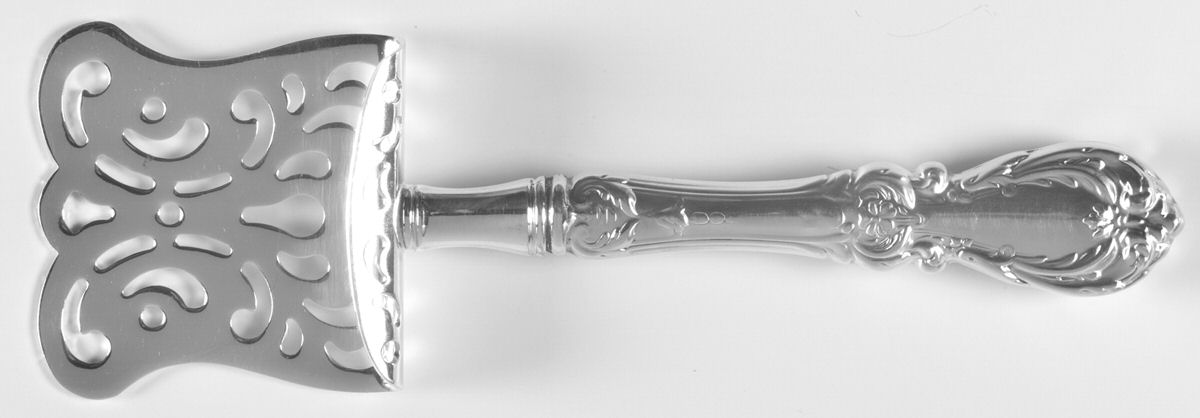 Burgundy (Sterling, 1949, No Monograms) Petite Fours Server with Silverplate Hood by Reed & Barton-1