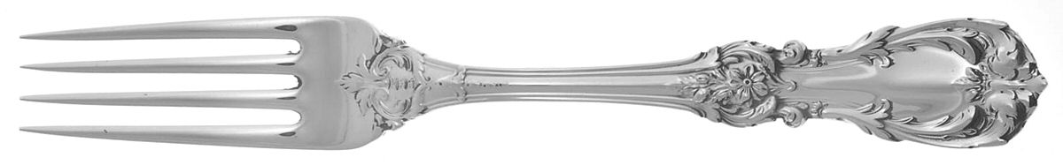 Burgundy (Sterling, 1949, No Monograms) Fork by Reed & Barton-1