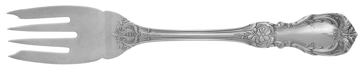 Burgundy (Sterling, 1949, No Monograms) Individual Salad Fork by Reed & Barton-1