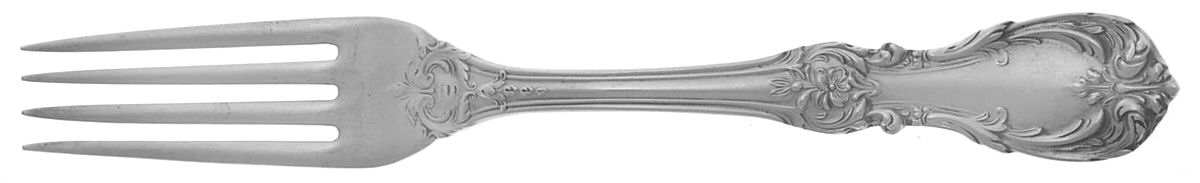 Burgundy (Sterling, 1949, No Monograms) Fork by Reed & Barton-1