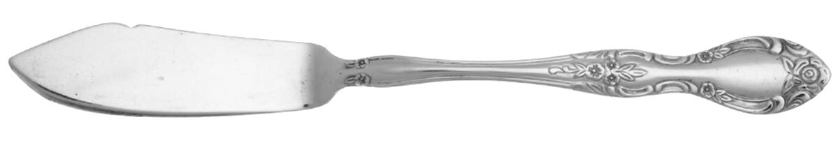 Candace-Andrea (Stainless) Flat Handle Master Butter Knife by Reed & Barton-1