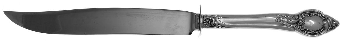 Cameo (Sterling, 1959) Small Carving Knife W/Sterling Guard by Reed & Barton-1