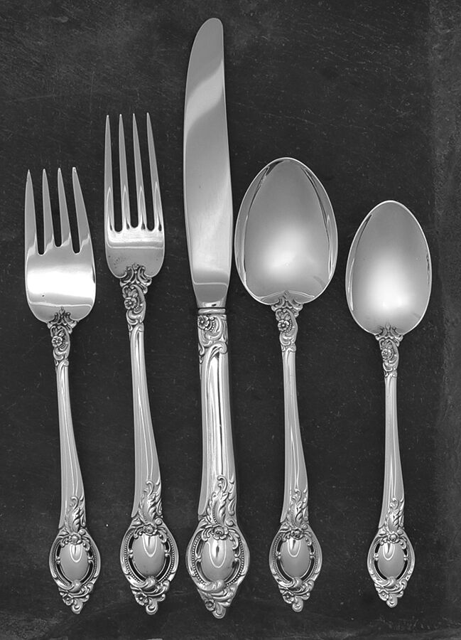 Cameo (Sterling, 1959) 40 Piece Estate Set by Reed & Barton-1