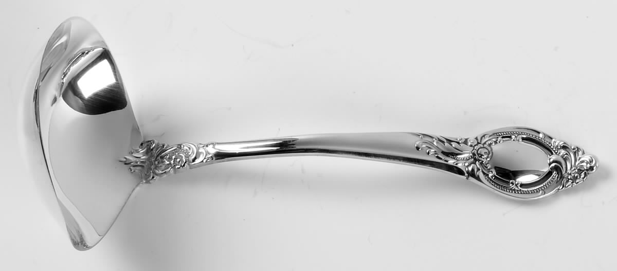 Cameo (Sterling, 1959) Solid Gravy Ladle by Reed & Barton-1