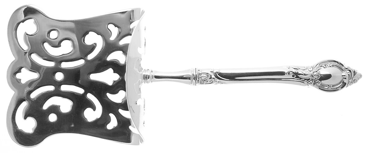 Cameo (Sterling, 1959) Hollow Asparagus Server with Silverplate Hood by Reed & Barton-1