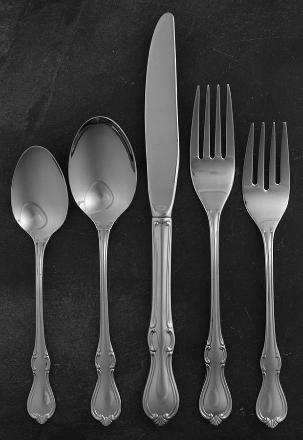 Camelot (Stainless) 5 Piece Place Setting by Reed & Barton-1