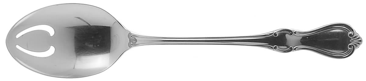 Camelot (Stainless) Pierced Tablespoon (Serving Spoon) by Reed & Barton-1
