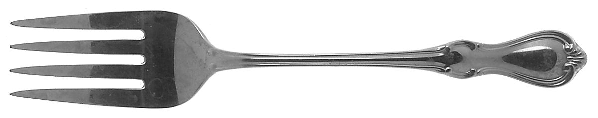 Camelot (Stainless) Medium Solid Cold Meat Serving Fork by Reed & Barton-1