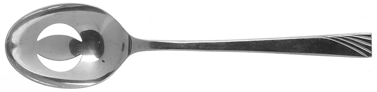 Canaveral (Stainless) Pierced Tablespoon (Serving Spoon) by Reed & Barton-1