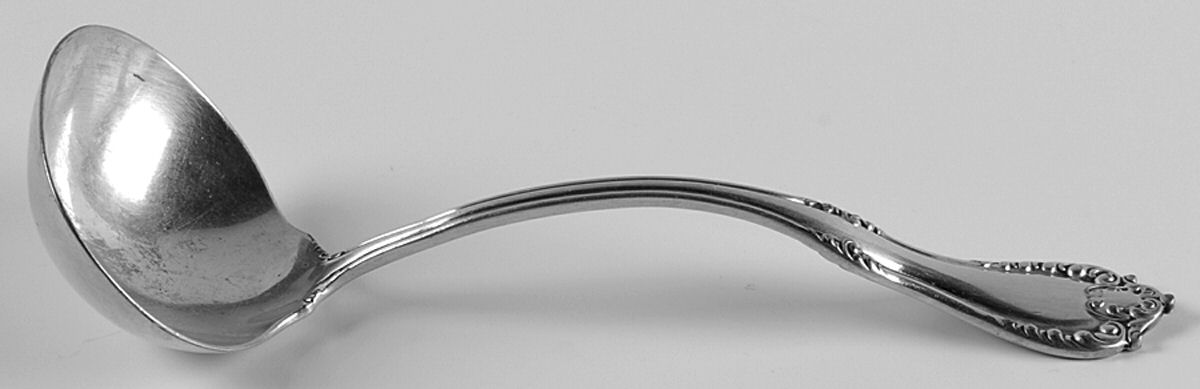 Carlton (Silverplate, 1896) Solid Gravy Ladle by Reed & Barton-1