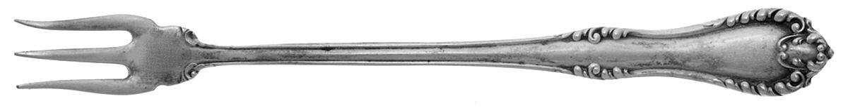 Carlton (Silverplate, 1896) Cocktail/Seafood Fork by Reed & Barton-1
