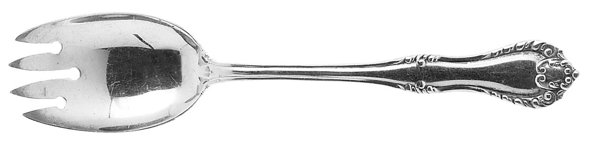 Carlton (Silverplate, 1896) Ice Cream Fork HC by Reed & Barton-1