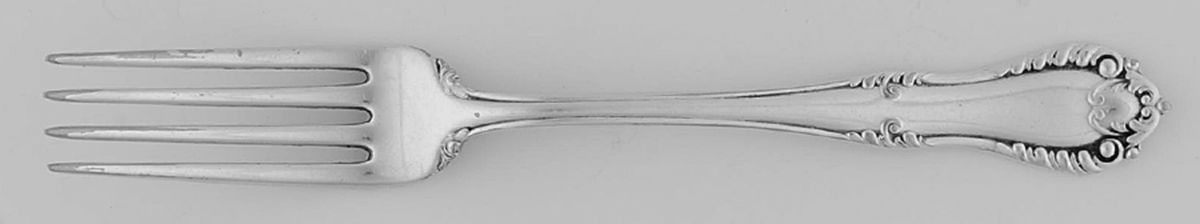 Carlton (Silverplate, 1896) Fork by Reed & Barton-1