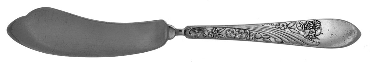 Cashmere (Silverplate 1889) Flat Handle Master Butter Knife by Reed & Barton-1