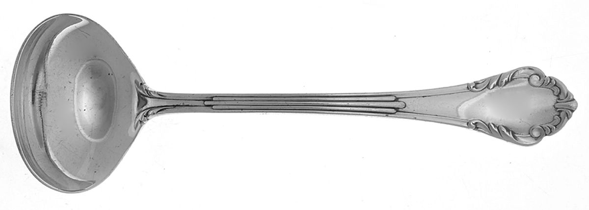 Cecil (Silverplate, 1899) Solid Piece Cream Ladle by Reed & Barton-1