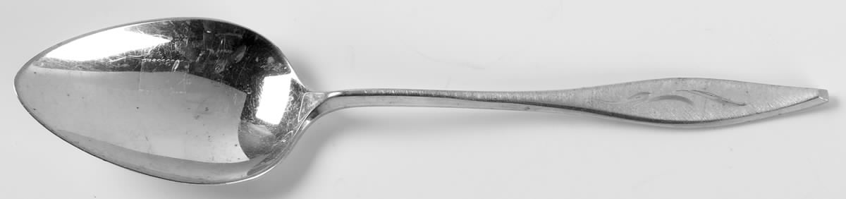 Cellini-Engraved (Sterling, 1967) Tablespoon (Serving Spoon) by Reed & Barton-1