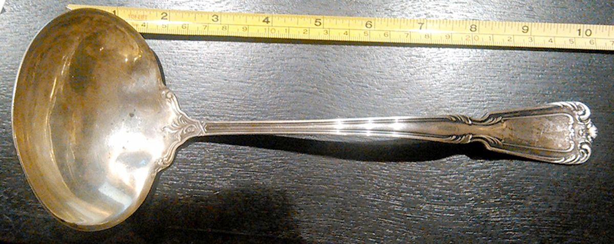 Chambord (Sterling) Oyster Ladle Solid Piece by Reed & Barton-1
