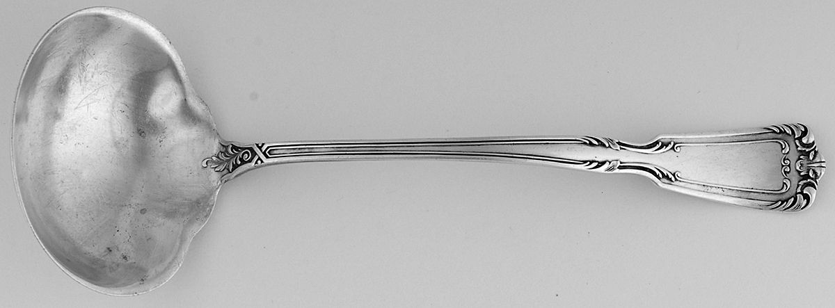 Chambord (Sterling) Solid Piece Cream Ladle by Reed & Barton-1
