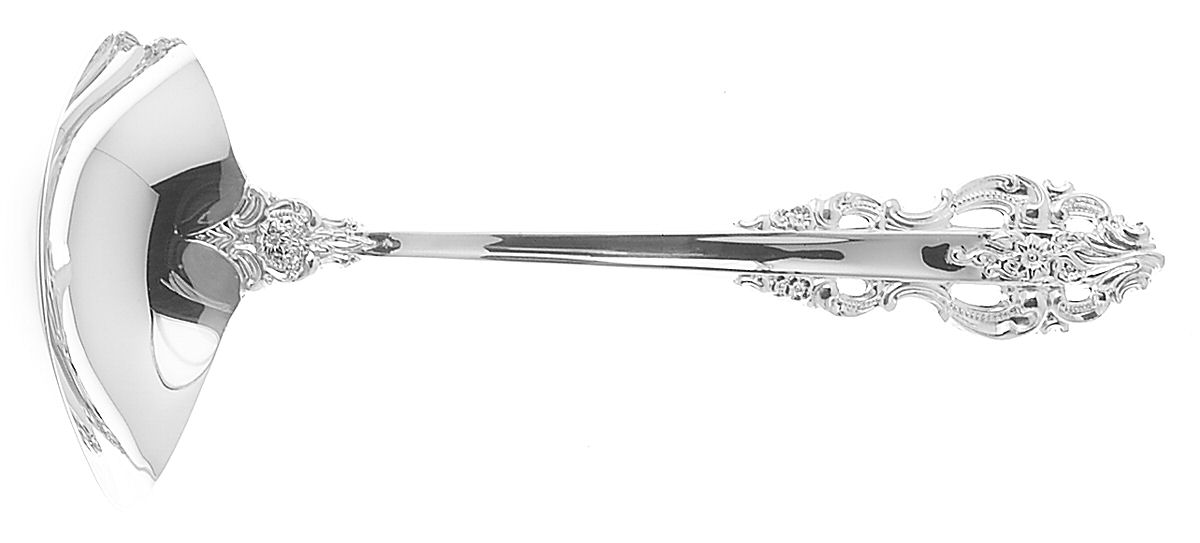 Chambord (Silverplate, 1985) Solid Gravy Ladle by Reed & Barton-1