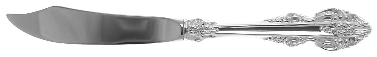 Chambord (Silverplate, 1985) Individual Fish Knife with Stainless Blade by Reed & Barton-1