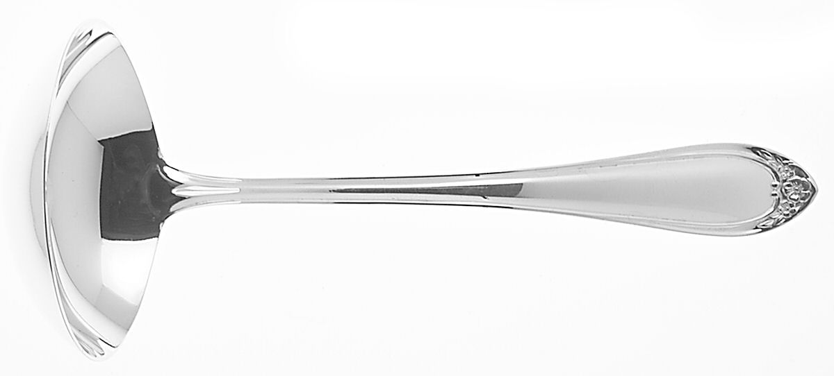 Chapel (Silverplate, 1985) Solid Gravy Ladle by Reed & Barton-1