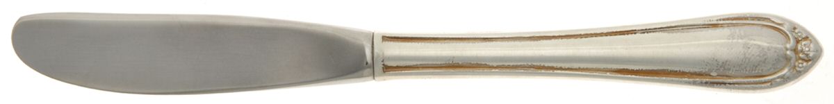 Chapel (Silverplate, 1985) Modern Hollow Butter Spreader (Stainless) by Reed & Barton-1