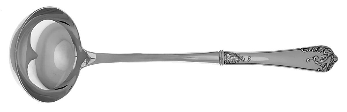 Chardonnay (Stainless, 1988) Soup Ladle with Stainless Bowl HC by Reed & Barton-1