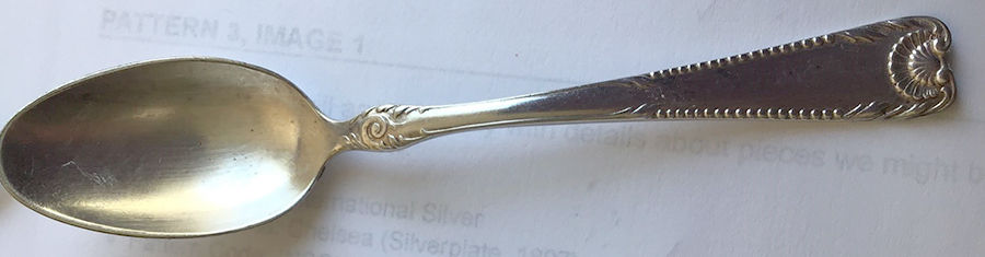 Clarendon (Silverplate, 1890) Teaspoon by Reed & Barton-1