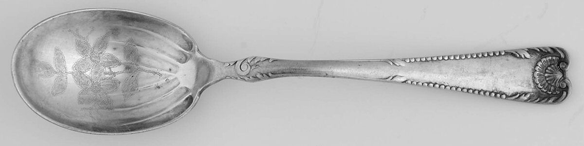 Clarendon (Silverplate, 1890) Sugar Spoon by Reed & Barton-1
