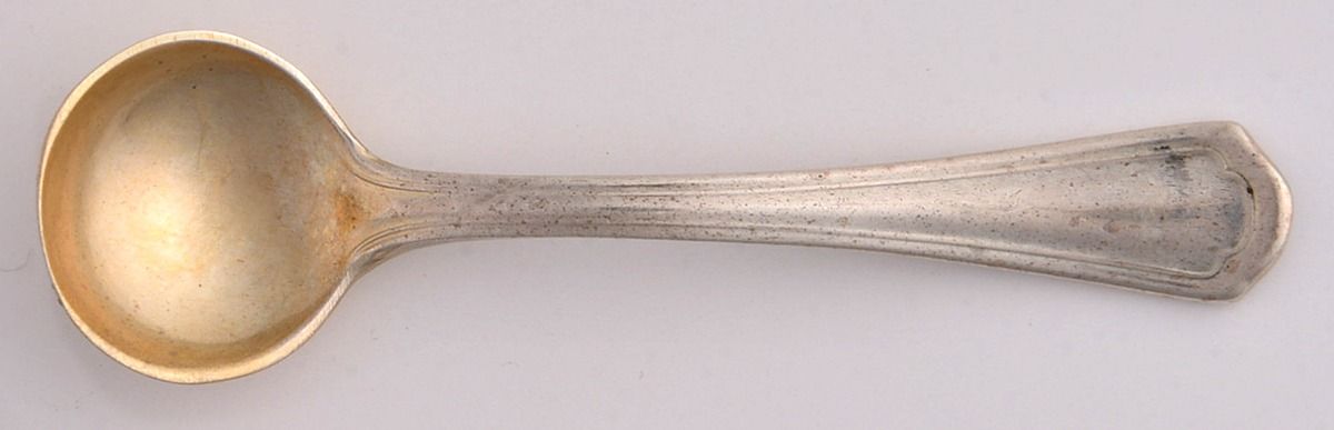Clovelly (Sterling, 1912) Individual Salt Spoon by Reed & Barton-1