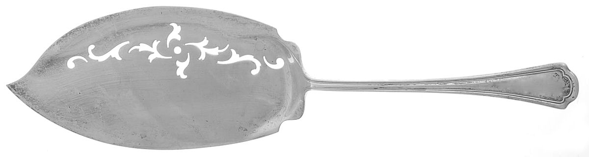 Clovelly (Sterling, 1912) Large Solid Fish Serving Knife by Reed & Barton-1
