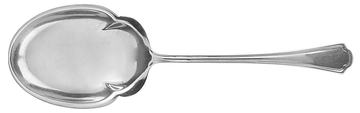 Clovelly (Sterling, 1912) Solid Salad Serving Spoon by Reed & Barton-1