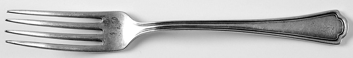 Clovelly (Sterling, 1912) Fork by Reed & Barton-1