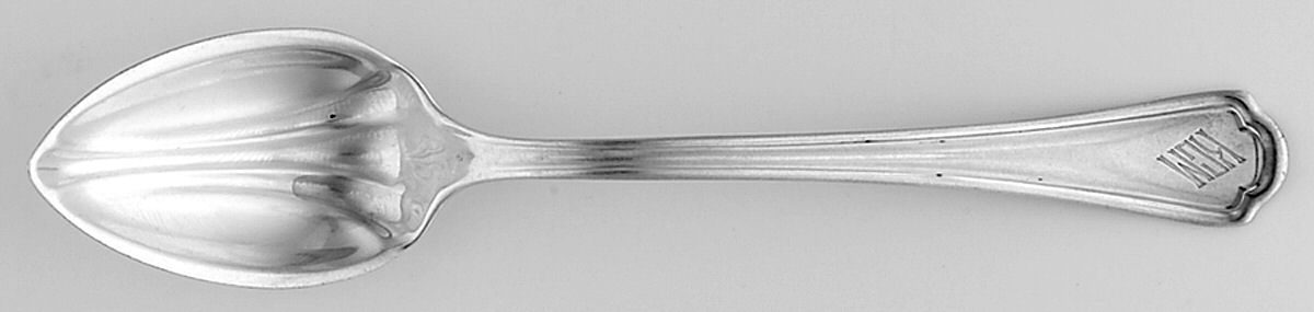 Clovelly (Silverplate, 1920) Fruit/Orange Spoon by Reed & Barton-1