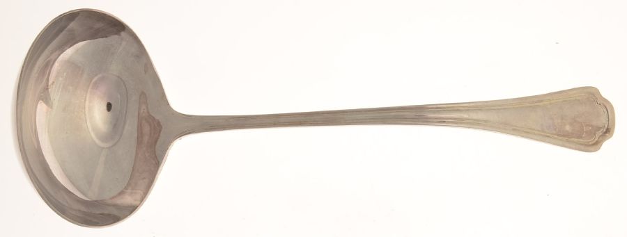 Clovelly (Silverplate, 1920) Oyster Ladle Solid Piece by Reed & Barton-1
