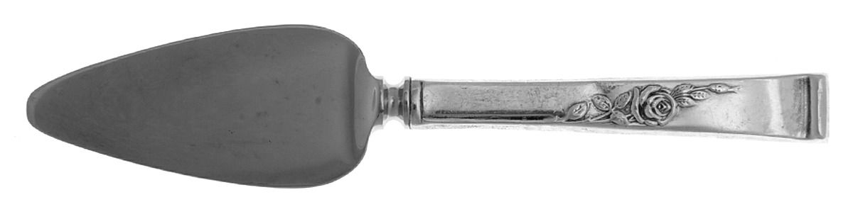 Classic Rose (Sterling, 1954) Cheese Server with Stainless Blade by Reed & Barton-1