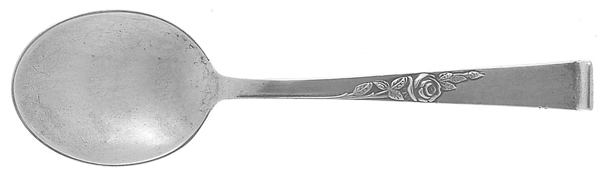 Classic Rose (Sterling, 1954) Straight Handle Baby Spoon by Reed & Barton-1