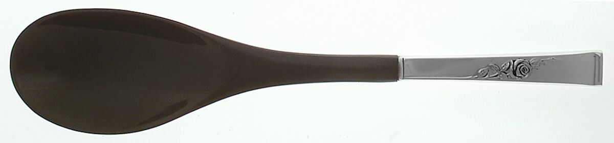 Classic Rose (Sterling, 1954) Salad Serving Spoon with Plastic Bowl by Reed & Barton-1