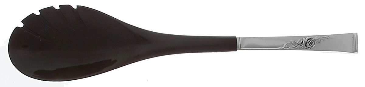 Classic Rose (Sterling, 1954) Salad Serving Fork with Plastic Prongs by Reed & Barton-1