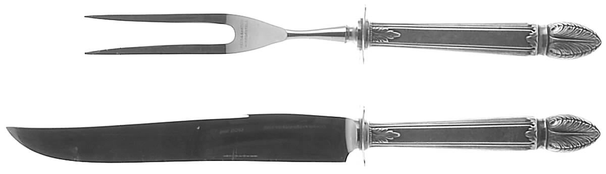Colonial Classic (Sterling, 1937) Small Stainless Blade 2-Piece Steak Carving Set by Reed & Barton-1