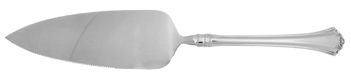 Country French (Stainless, 1984) Pie Server with Serrated Stainless Blade HC by Reed & Barton-1