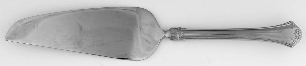 Country French (Stainless, 1984) Pie & Cake Server with Stainless Blade by Reed & Barton-1