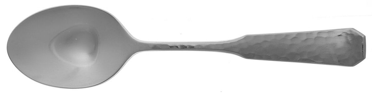 Colonial Forge (Stainless, 1976) Place/Oval Soup Spoon by Reed & Barton-1
