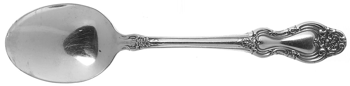 Colonial French (Stainless, 1975) Place/Oval Soup Spoon by Reed & Barton-1